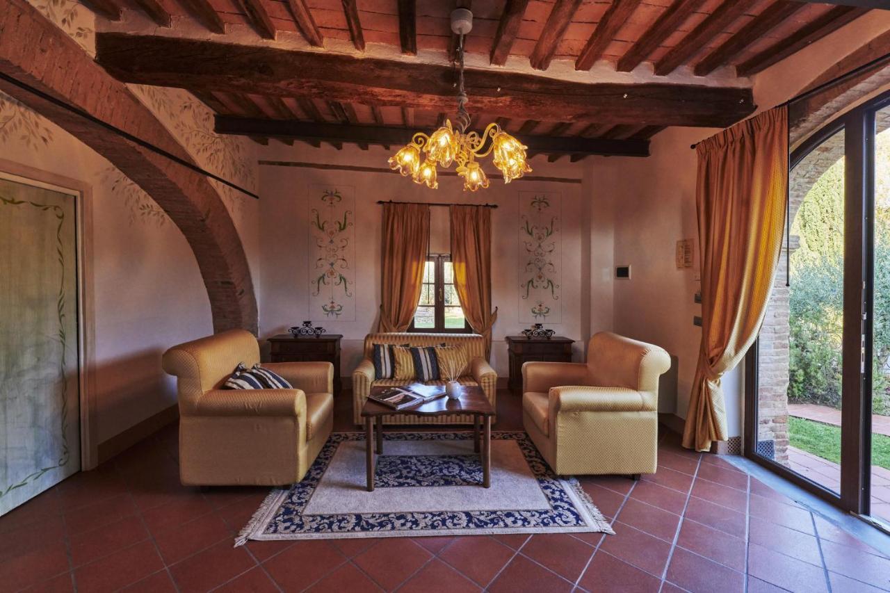 Villa Curina Resort Castelnuovo Berardenga Exteriör bild