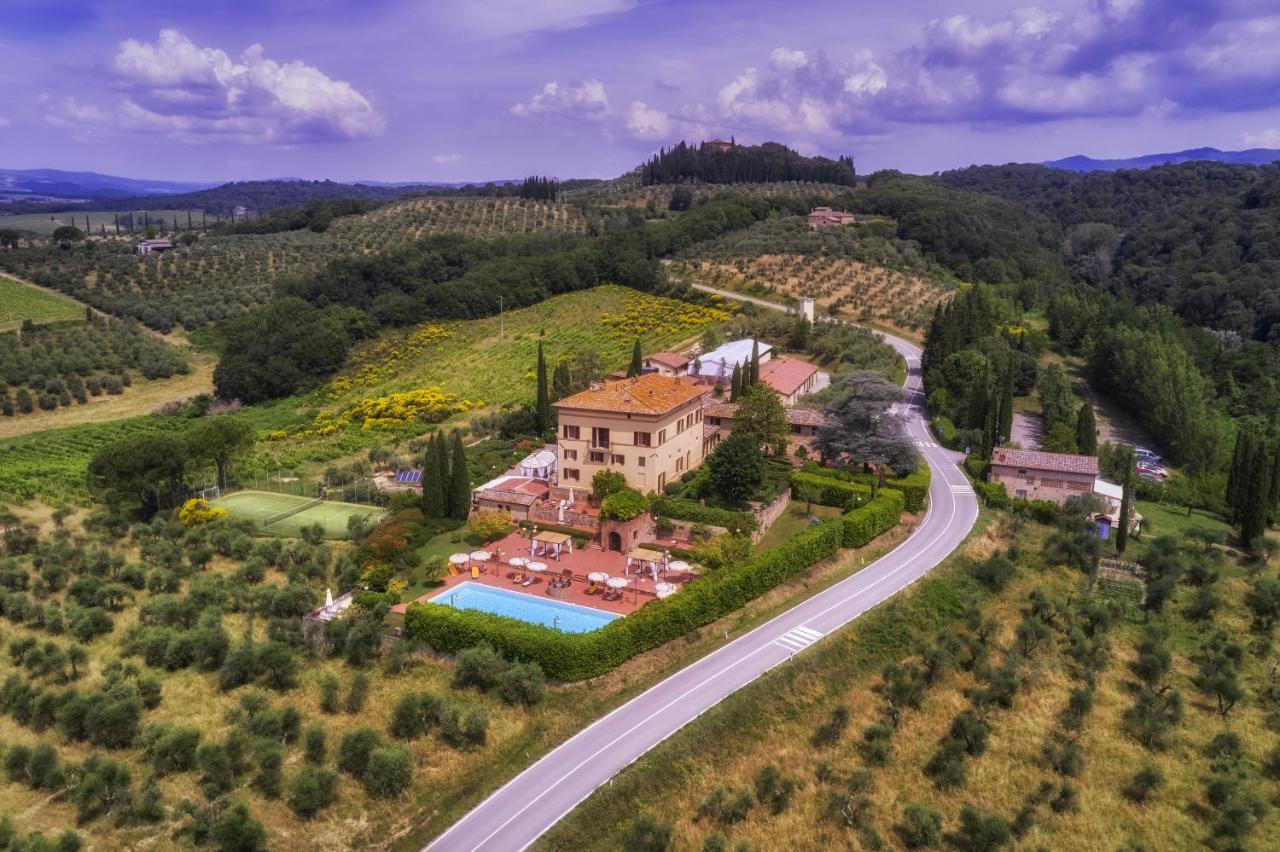 Villa Curina Resort Castelnuovo Berardenga Exteriör bild
