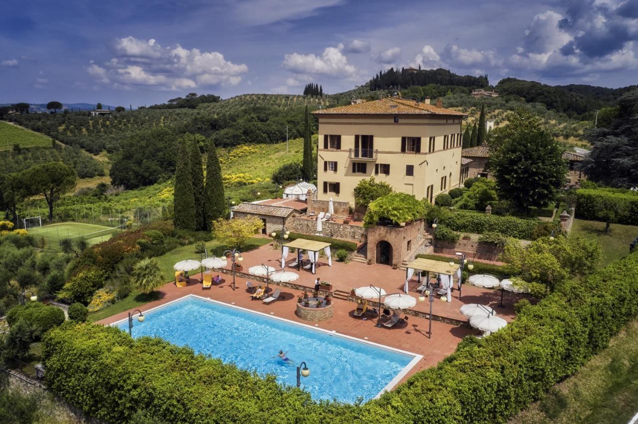 Villa Curina Resort Castelnuovo Berardenga Exteriör bild