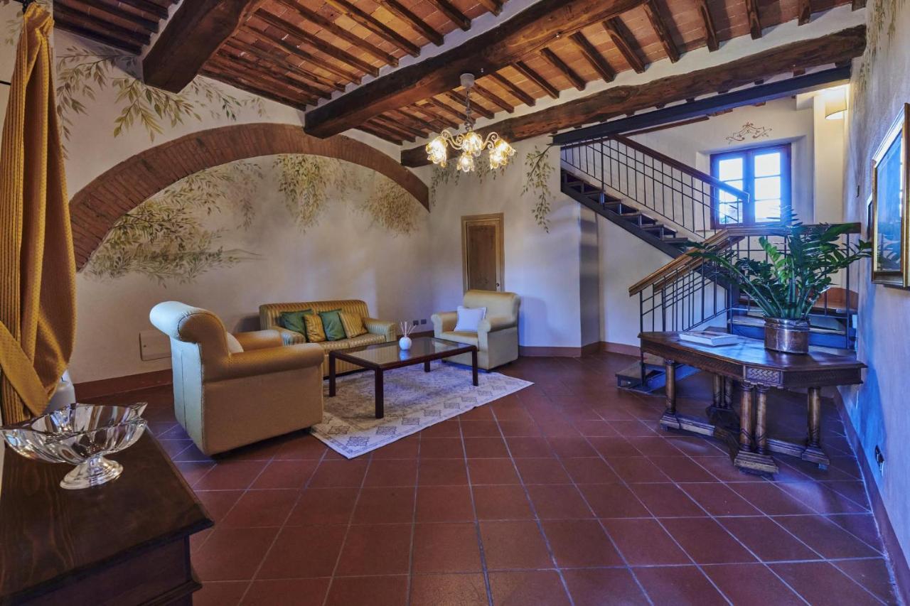 Villa Curina Resort Castelnuovo Berardenga Exteriör bild