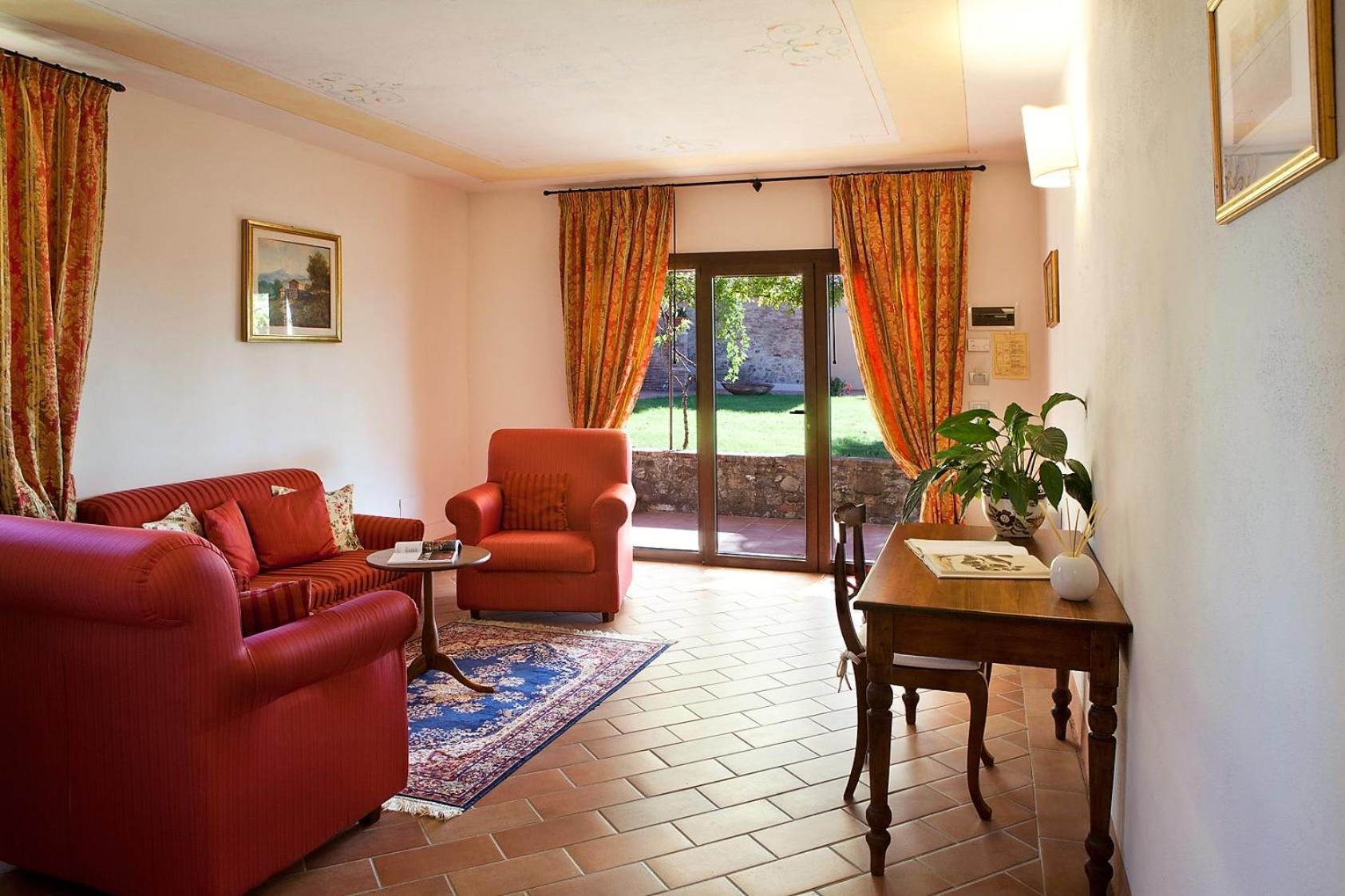 Villa Curina Resort Castelnuovo Berardenga Rum bild